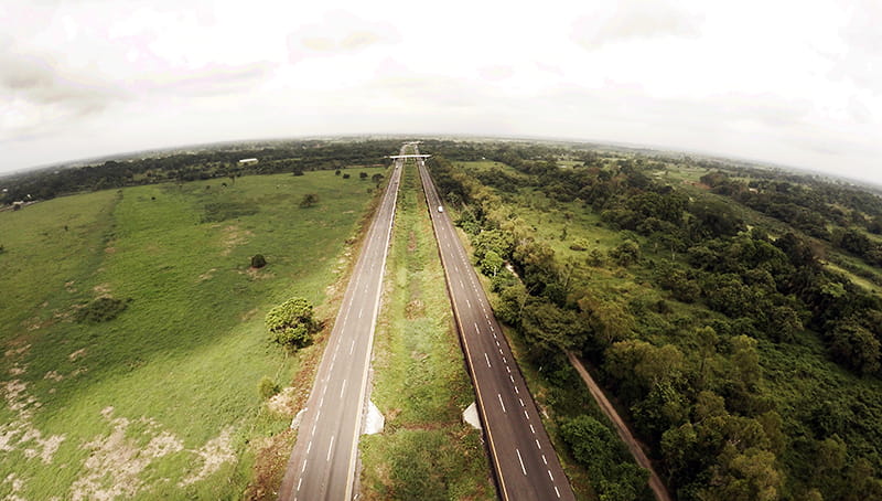 Vista lateral izquierda